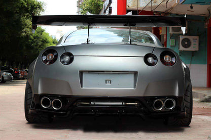 Carbonado 2008-2023 Nissan GTR R35 CBA    DBA    EBA DE Style Rear Diffuser