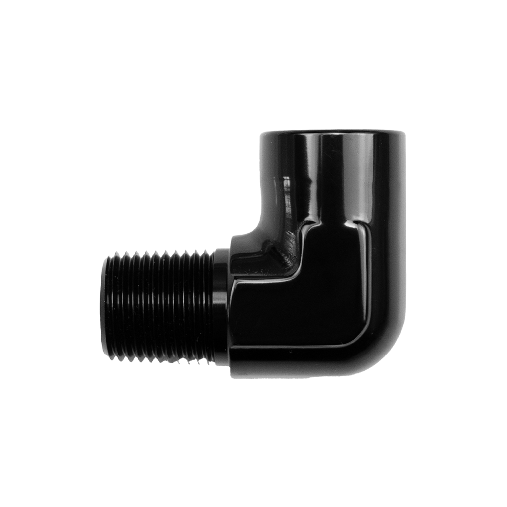 1/2" NPT Female to Male 90 Degree Elbow Adapter
