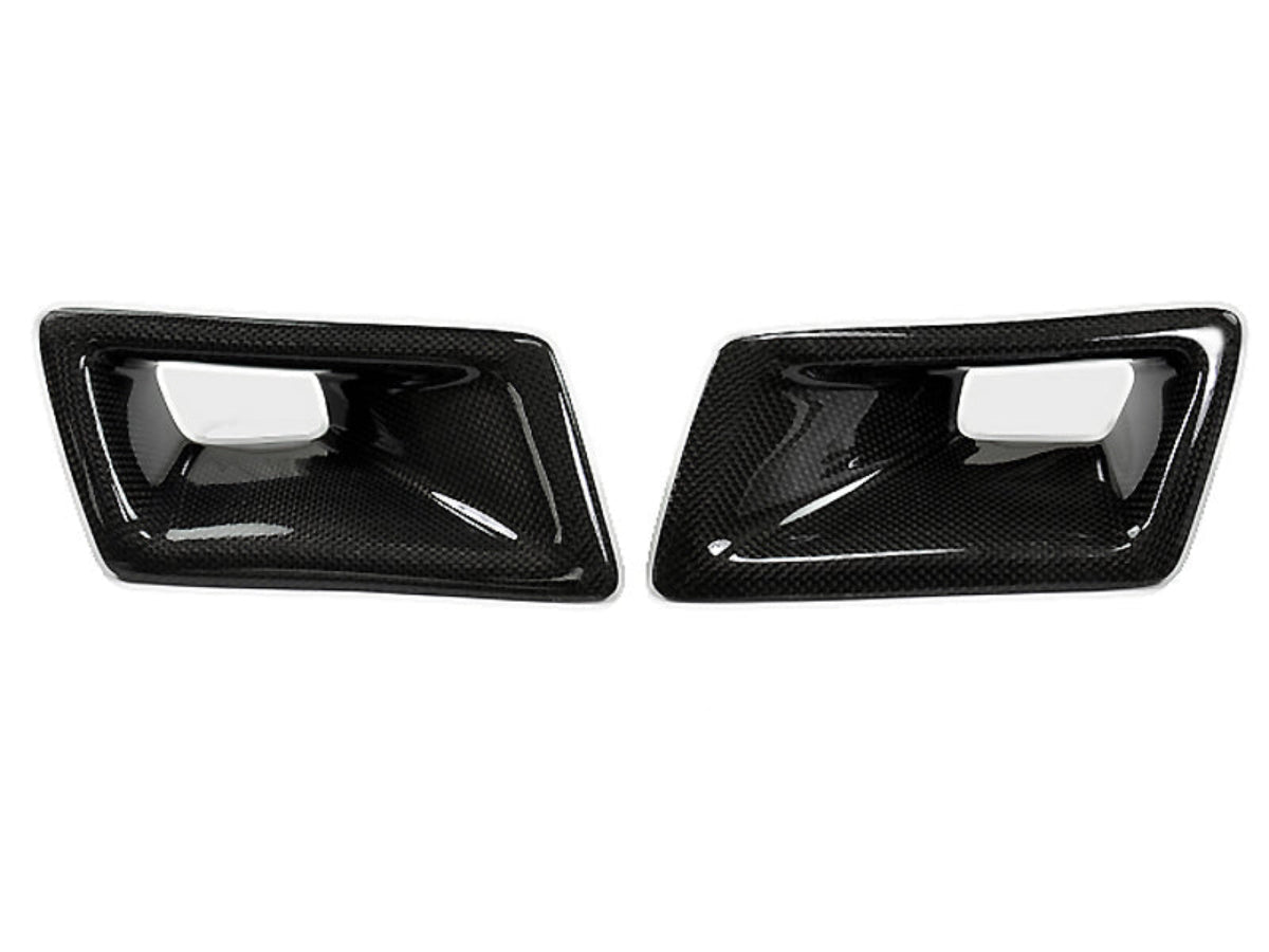 AutoTecknic Carbon Fiber Dual Air Ducts - Nissan 350Z 07-09 (VQ35HR)
