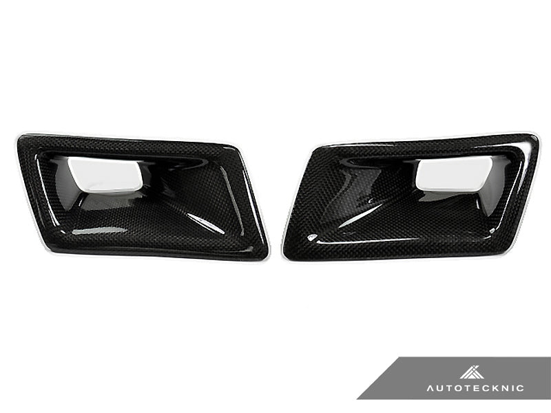 Conductos de aire dobles de fibra de carbono AutoTecknic - Nissan 350Z 07-09 (VQ35HR)