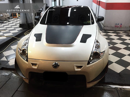 Conductos de aire dobles de carbono seco AutoTecknic - Nissan 370Z