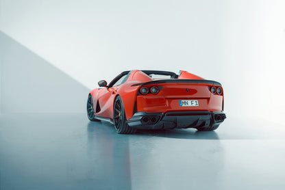 Carbonado Aero 2019 - 2026 Ferrari 812 GTS NVT Style Autoclave Carbon Fiber Trunk Spoiler - 4