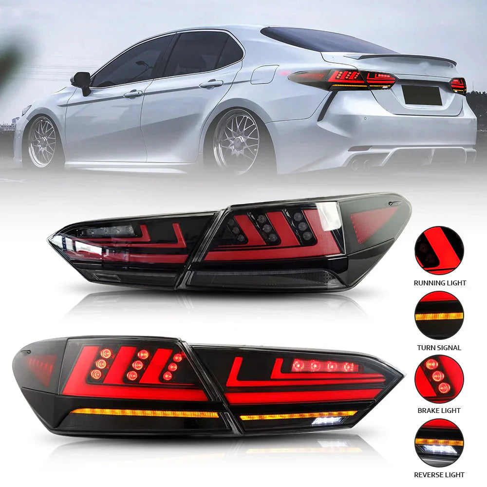 NTXGlow LED Tail Lights Lexus Style | 2018-2023 Toyota Camry