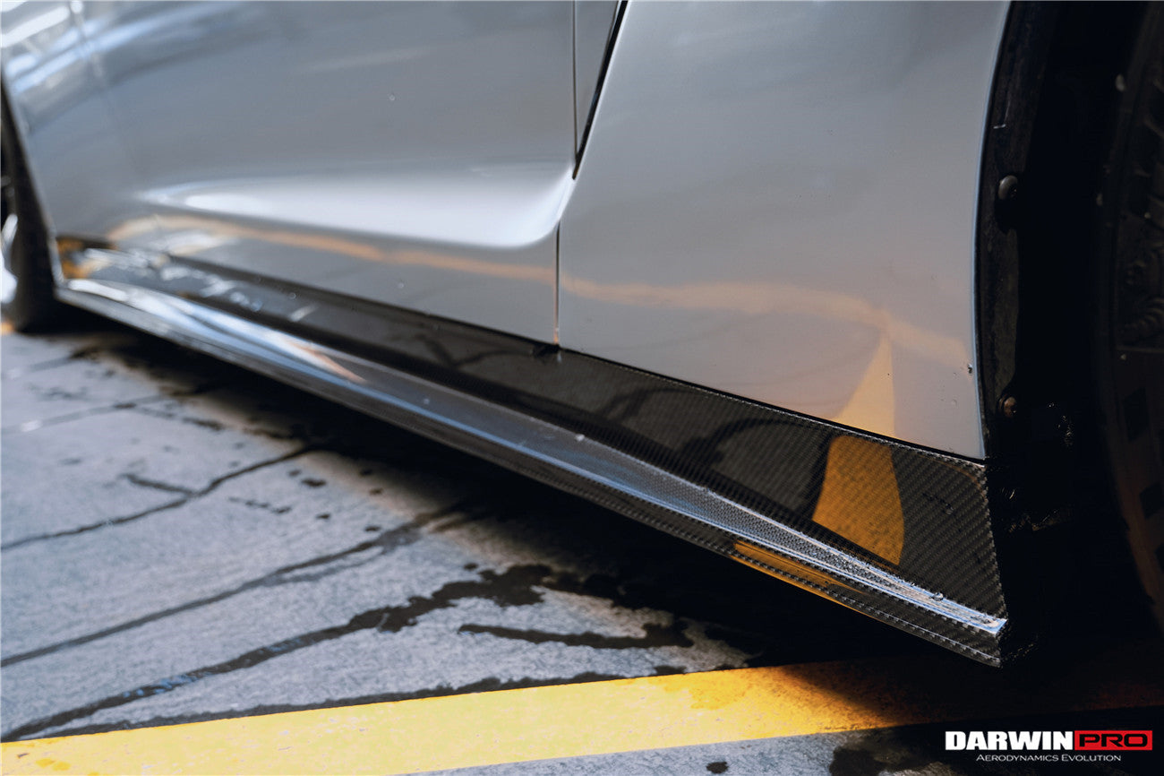 DarwinPRO 2024-Nismo Style Carbon Fiber Side Skirts | 2008-2023 Nissan GTR R35