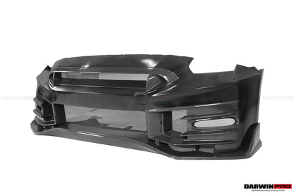 Parachoques delantero de fibra de carbono estilo Nismo de DarwinPRO | Nissan GTR R35 2008-2023