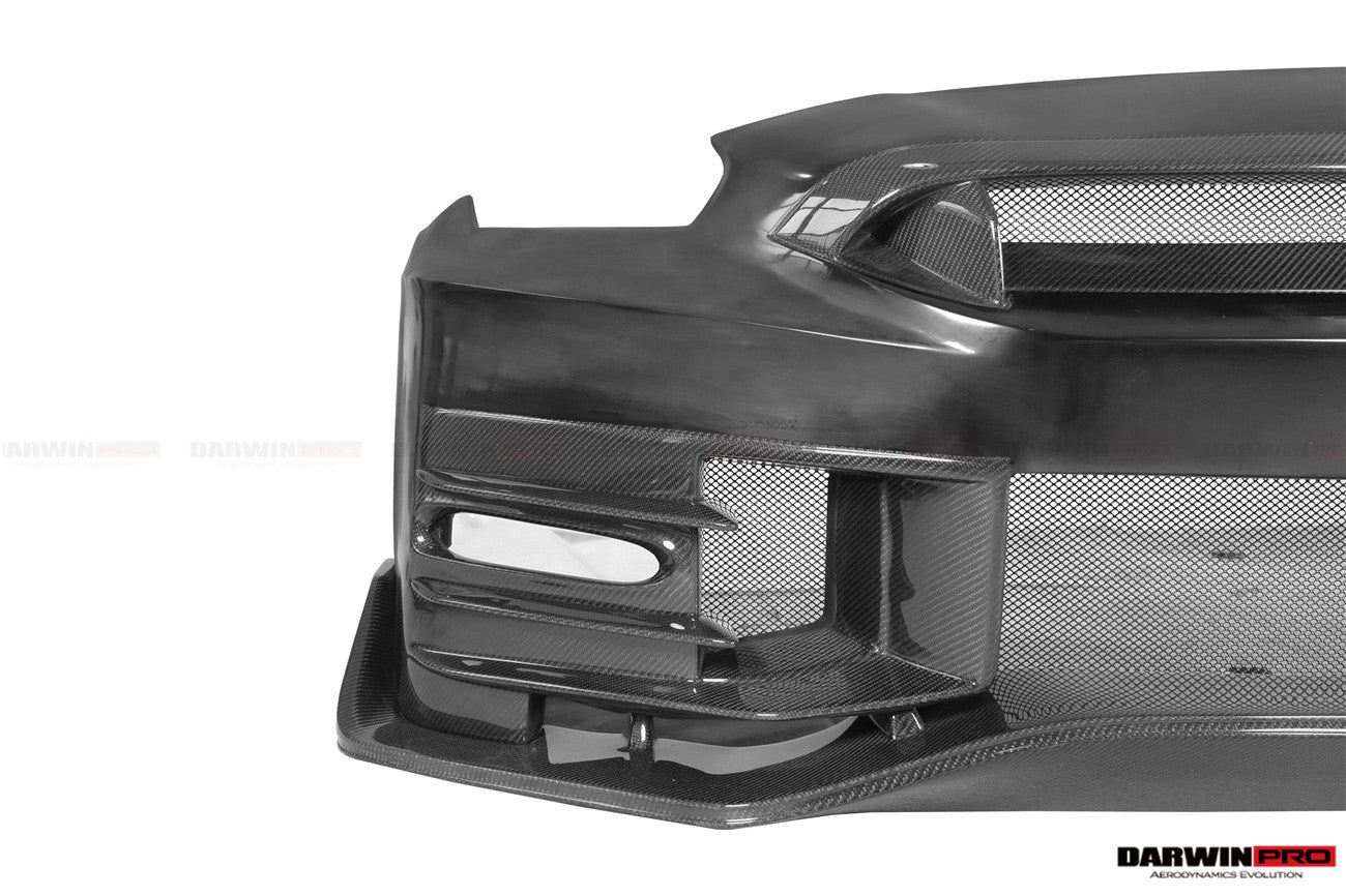 Parachoques delantero de fibra de carbono estilo Nismo de DarwinPRO | Nissan GTR R35 2008-2023