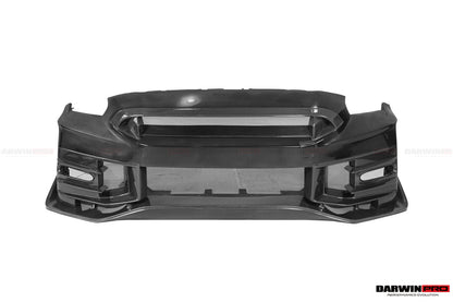 Parachoques delantero de fibra de carbono estilo Nismo de DarwinPRO | Nissan GTR R35 2008-2023