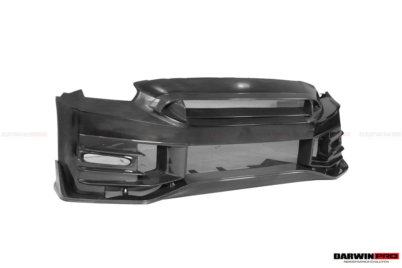 Parachoques delantero de fibra de carbono estilo Nismo de DarwinPRO | Nissan GTR R35 2008-2023