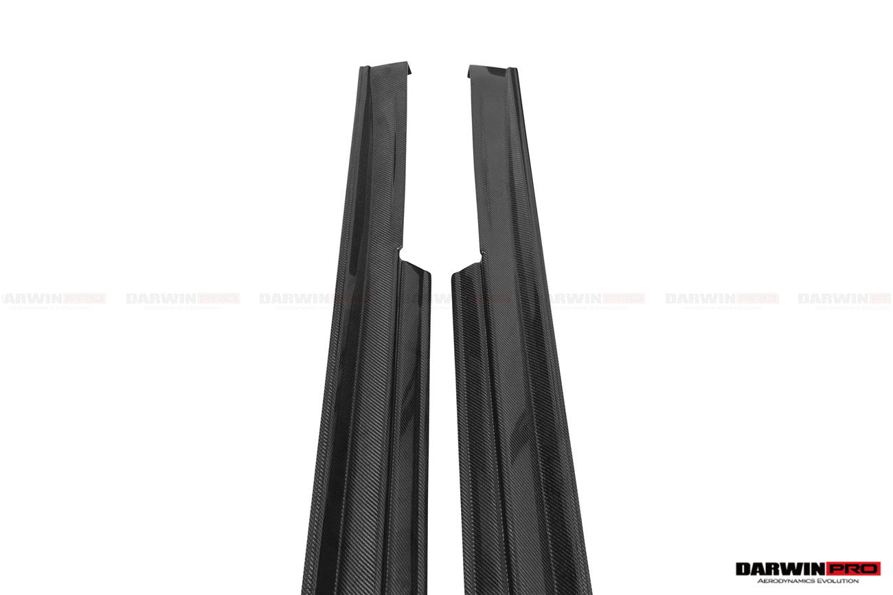 DarwinPRO 2024-Nismo Style Carbon Fiber Side Skirts | 2008-2023 Nissan GTR R35