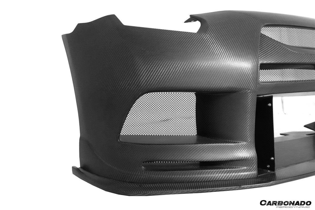 Parachoques delantero de fibra de carbono parcial estilo TPR DarwinPRO | Nissan GTR R35 2008-2023