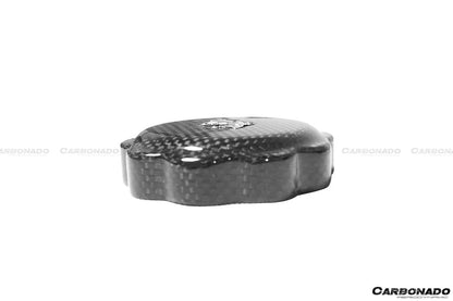 Tapa de aceite de fibra de carbono seca para Ferrari Carbonado 2010-2023 (TODOS LOS MODELOS)