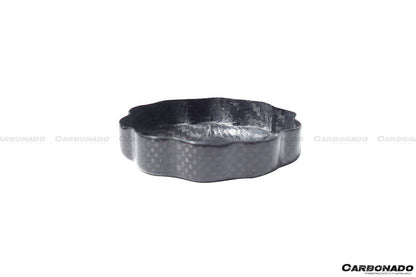 Tapa de aceite de fibra de carbono seca para Ferrari Carbonado 2010-2023 (TODOS LOS MODELOS)