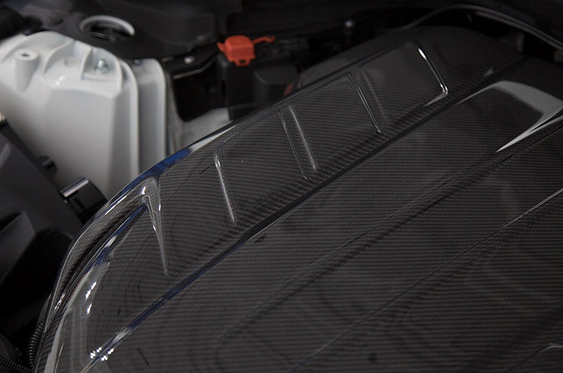 OLM Carbon Fiber Engine Cover - 2020 Supra