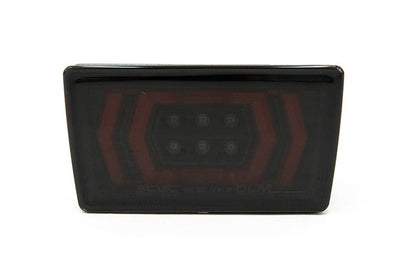 Luz OLM Vector F1 (lente ahumada/barra roja) - WRX 2022+
