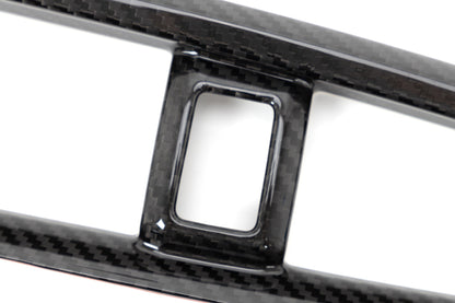 OLM LE Carbon Fiber Center Climate Control Vent Cover - 2016-2021 Honda Civic / Type R - 2
