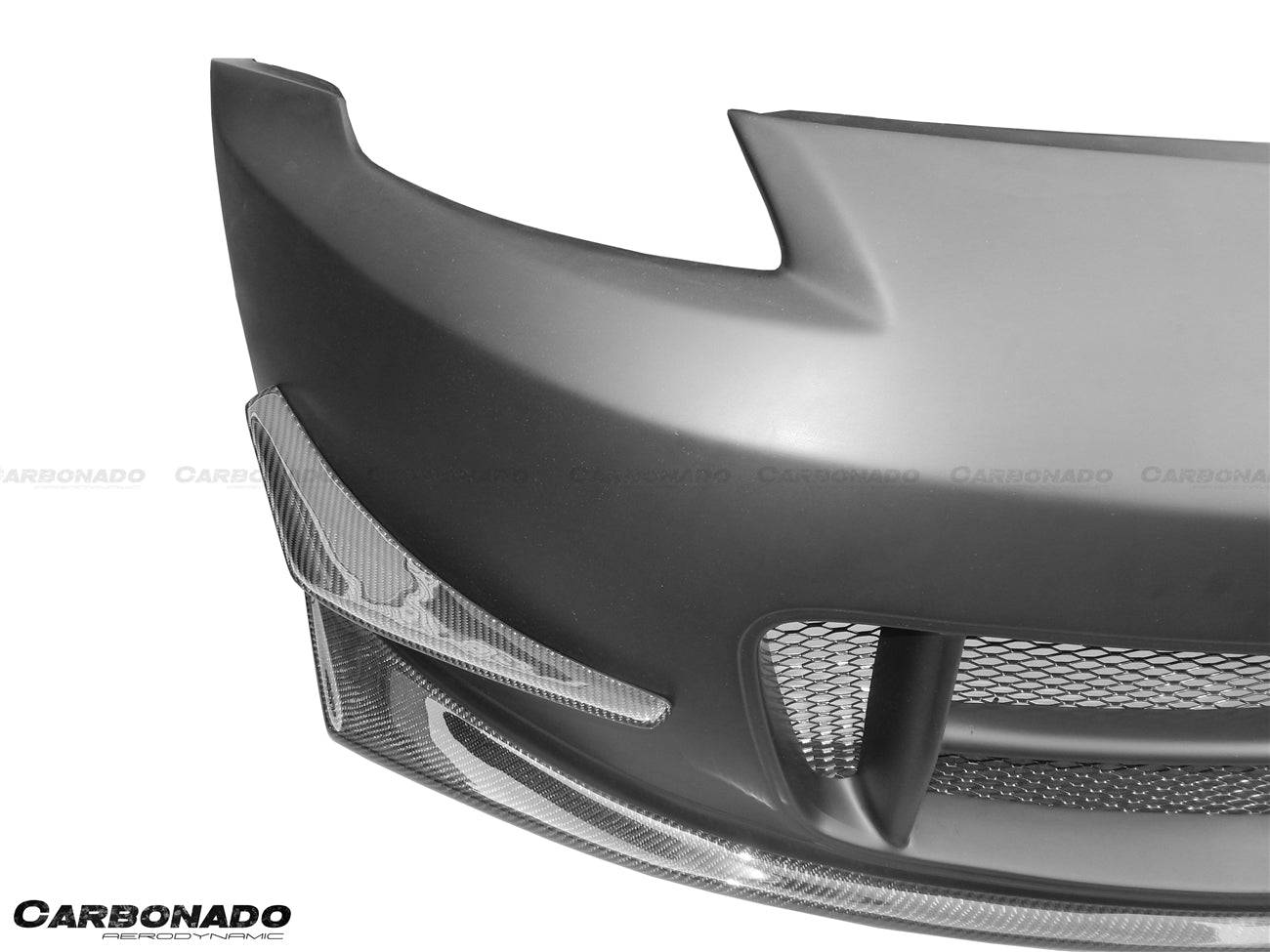 Carbonado NM Style Front Bumper | 2003-2008 Nissan 350Z