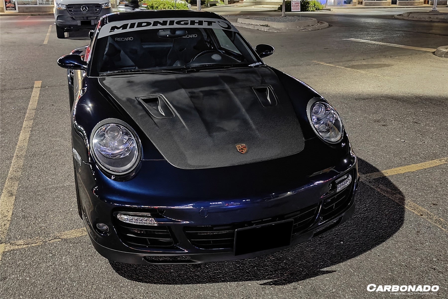 Capó de fibra de carbono estilo Porsche Carrera 911 997 Turbo Cayman Boxster 987 GT2RS (2005-2012)
