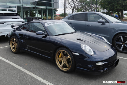 DarwinPRO 2005-2012 Porsche 911 997 Carrera &amp; S &amp; 4S &amp; Turbo &amp; 06-12 Cayman 987 GT2RS Style Hood