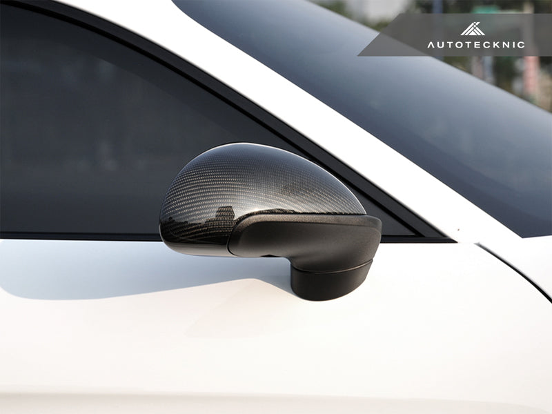 Cubiertas de repuesto para espejos de fibra de carbono AutoTecknic - Porsche 991 Carrera | 981 Cayman/Boxster