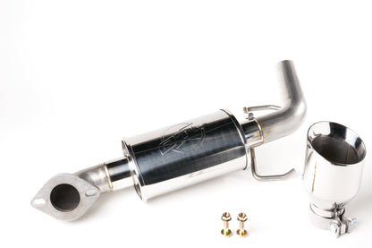 OTL Stainless Steel Axle Back Muffler Delete - 2022+ Toyota GR86 / Subaru BRZ