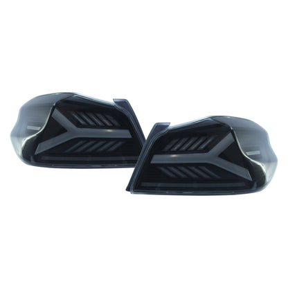 Luces traseras LED OLM Y-Spec (óptica blanca con lente ahumada) - WRX/STI 2015-2021
