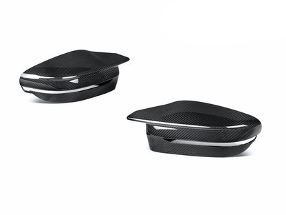 AutoTecknic Dry Carbon Fiber Mirror Covers - G87 M2