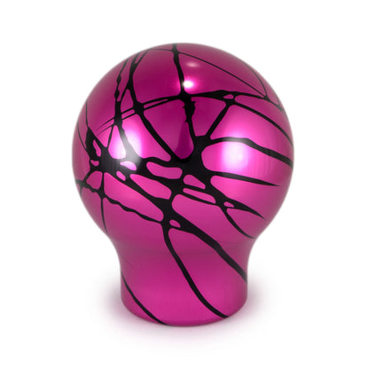 Billetworkz Automatic Shifter - Pink w/ Black Splash - Fits Toyota GR Corolla / Corolla Hatch and Sedan (2019+)