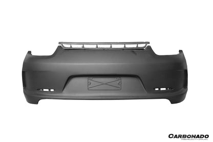 Carbonado 2012-2015 Porsche 911 991.1 Carrera S 2C GT3V Style  Rear Bumper With Diffuser (For Quad-Exhaust)