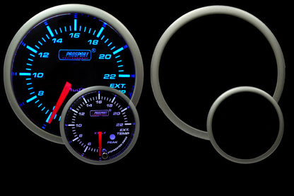 Prosport 2-1/16" Premium EGT Gauge Blue/White
