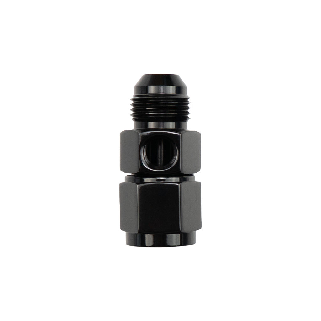 -6 AN Female to Male Pressure Gauge Adapter w/ 1/8″ NPT Port