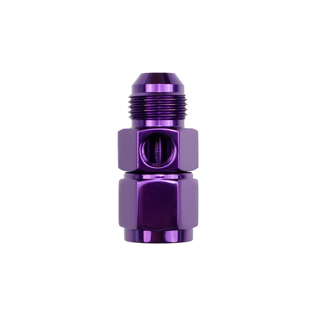 -10 AN Female to Male Pressure Gauge Adapter w/ 1/8″ NPT Port