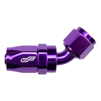 -4 AN 45 Degree Female Aluminum Hose End Fitting