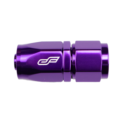 -6 AN Straight Female Aluminum Hose End Fitting