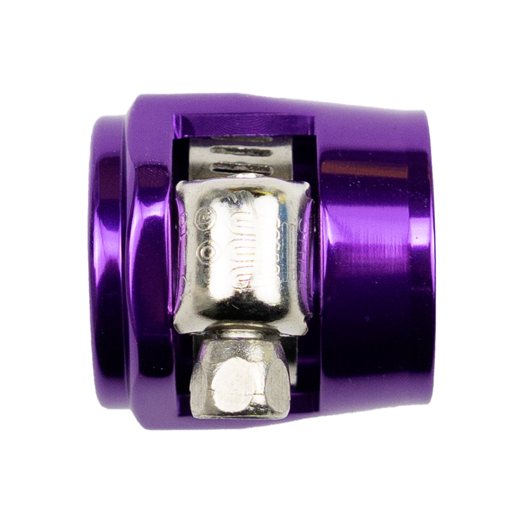-4 AN Hex/Worm-Clamp Hose Finisher