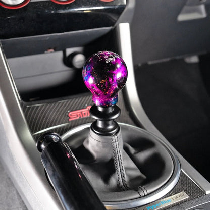 Billetworkz Cosmic Space Shift Knob - 6 Speed STI Japanese Engraving - Subaru STI - 23