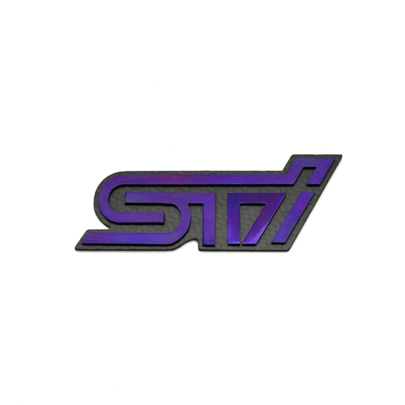 JDC Titanium "STI" Mesh Grill Badge (Universal)
