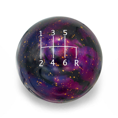 Billetworkz Cosmic Space Shift Knob - 6 Speed Standard Engraving - Subaru STI - 1