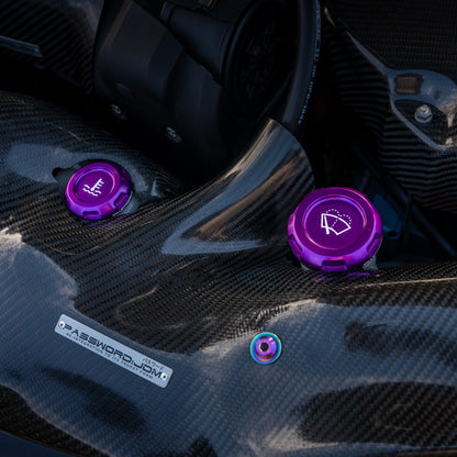 Tapas del compartimento del motor Billetworkz - Subaru WRX 2015-2021 y 2022+