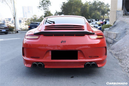 Kit de carrocería completa estilo Porsche 911 991.1 Carrera S GT3 Carbonado 2012-2015 (para escape cuádruple)