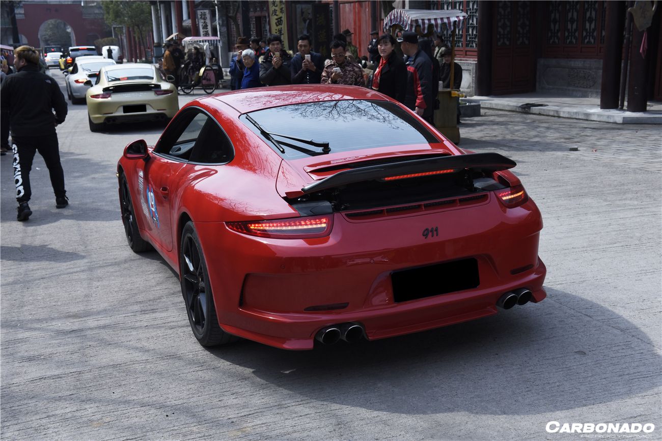 Kit de carrocería completa estilo Porsche 911 991.1 Carrera S GT3 Carbonado 2012-2015 (para escape cuádruple)