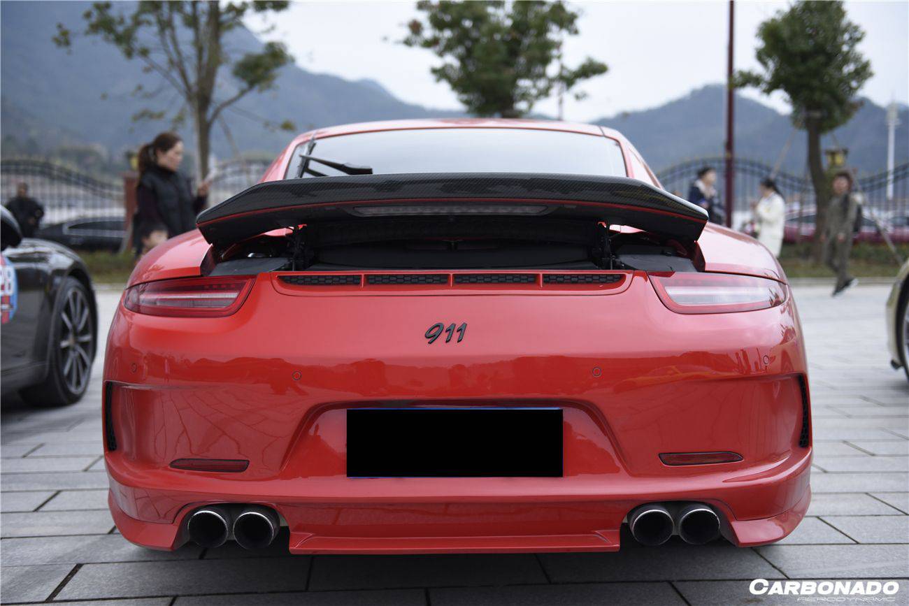 Kit de carrocería completa estilo Porsche 911 991.1 Carrera S GT3 Carbonado 2012-2015 (para escape cuádruple)