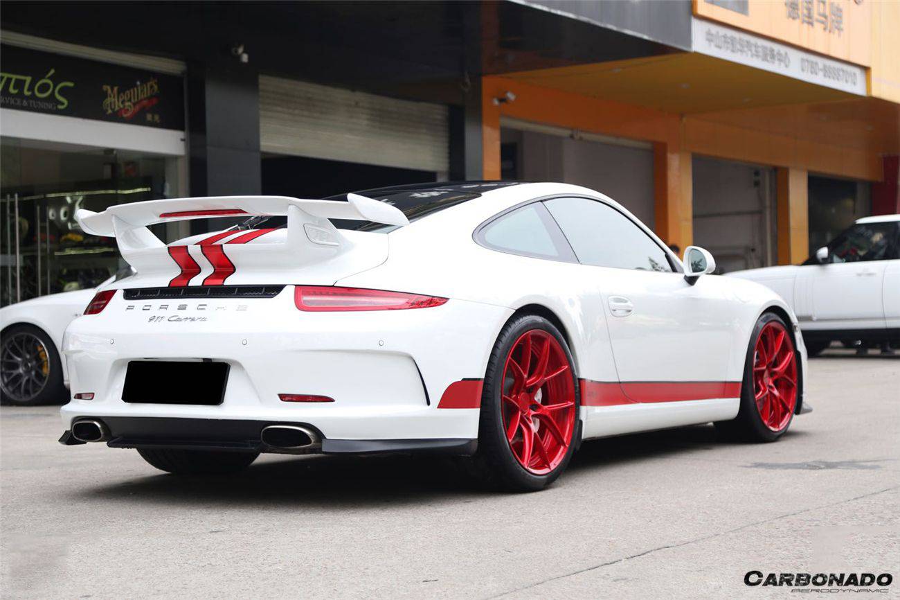 Kit de carrocería completa estilo Porsche 911 991.1 Carrera S GT3 Carbonado 2012-2015 (para escape cuádruple)