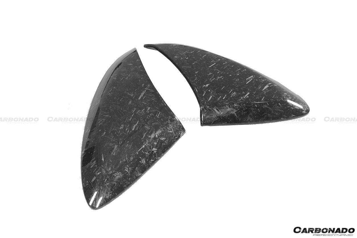 Entradas de aire laterales de fibra de carbono estilo OEM para McLaren 600LT Carbonado 2018-2021