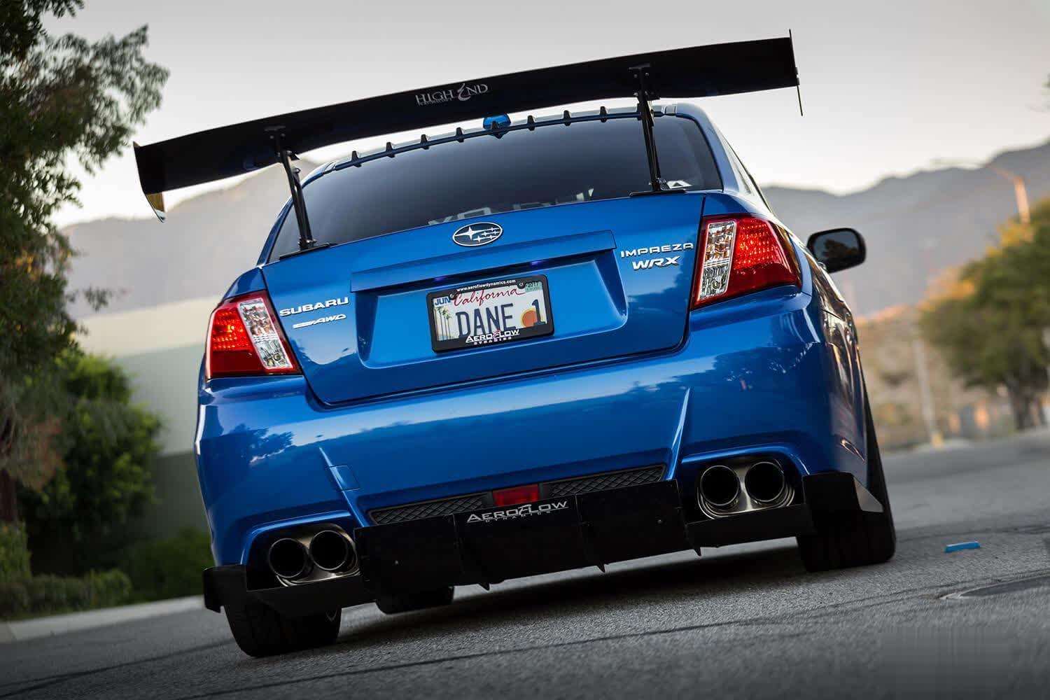 Aeroflow Dynamics Rear Diffuser V1 (2011-2014 Subaru WRX/STI)