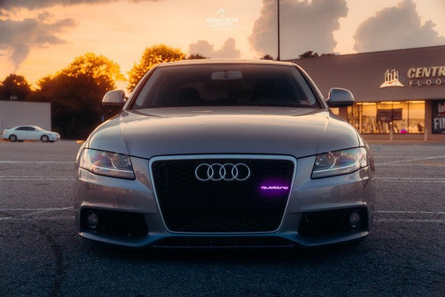 Insignia Lit Logos Quattro Grill | Diseño Universal