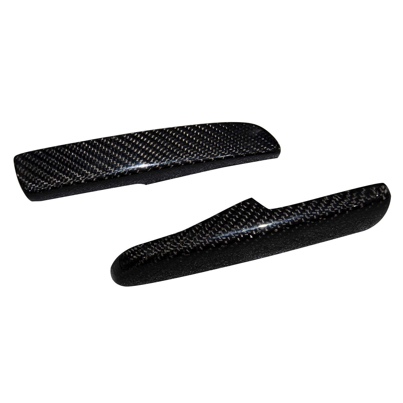 Rexpeed Carbon Rear Bumper Inserts (Evo X)