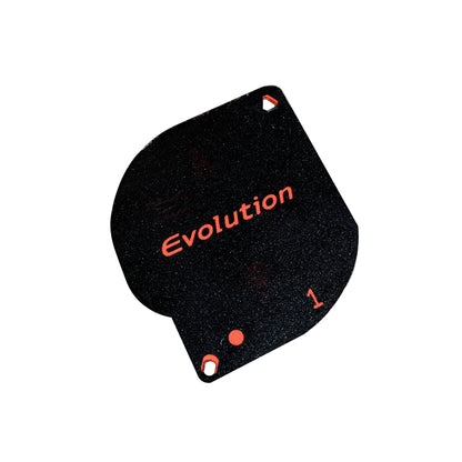 Rexpeed "Evolution" Replacement Gauge Logo (Evo 7/8/9)