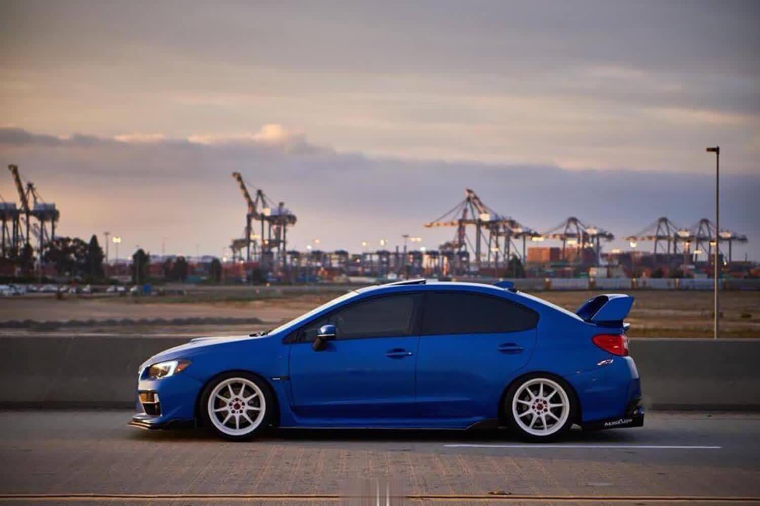 Extensión de faldón lateral Aeroflow Dynamics para Subaru WRX/STI (2015-2021) V2