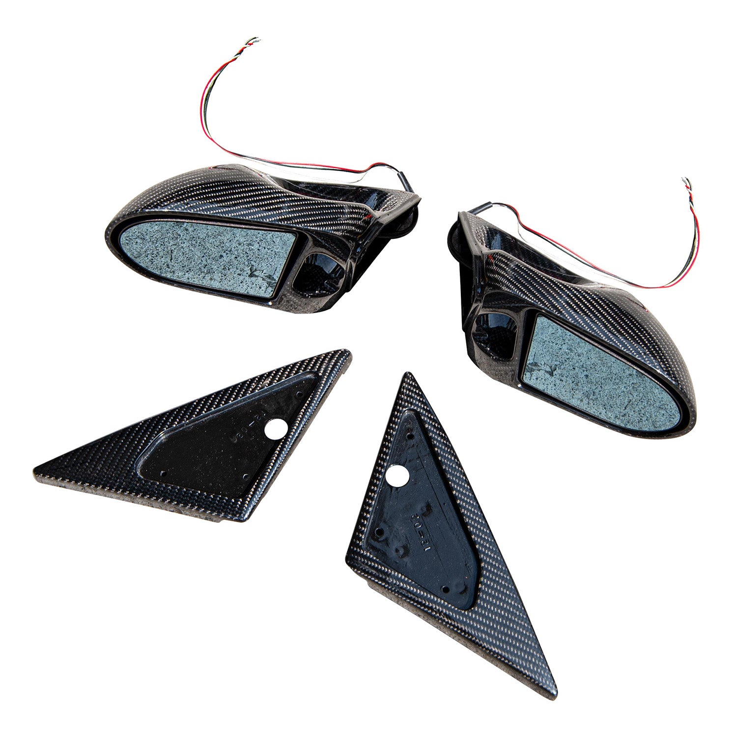 Rexpeed Ganador Style Mirrors LHD (Evo 7/8/9)