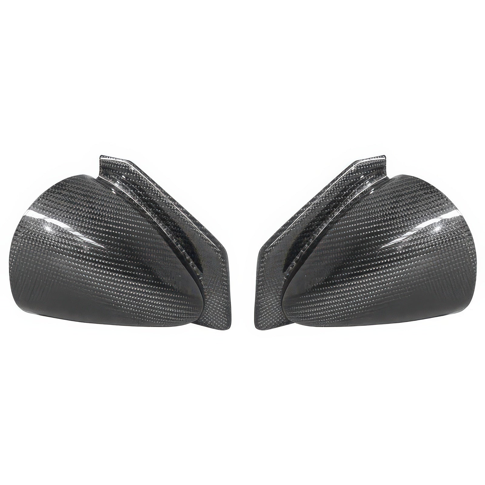 Rexpeed Ralliart Style Carbon Fiber Mirrors (Evo 7/8/9)